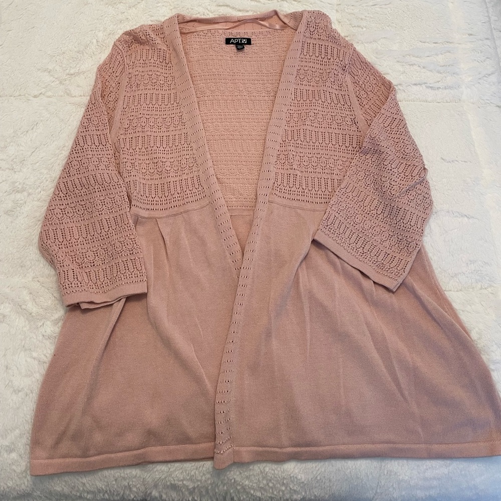 Apt 9 Crocheted Cardigan
